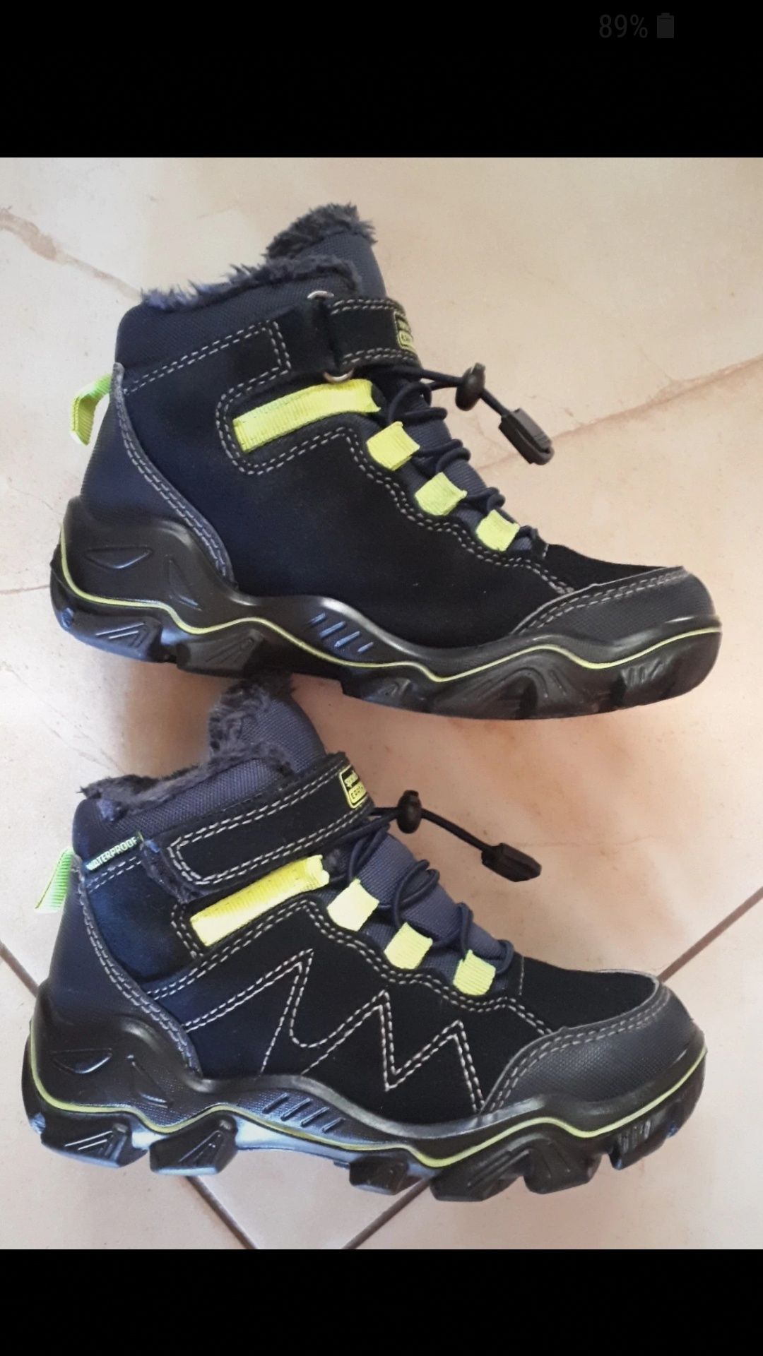 Śniegowce Sprandi, zimowe buty chłopięce r.30