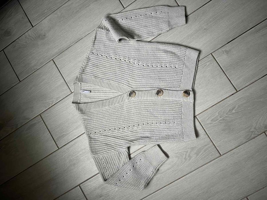 Кофта кардиган сірий