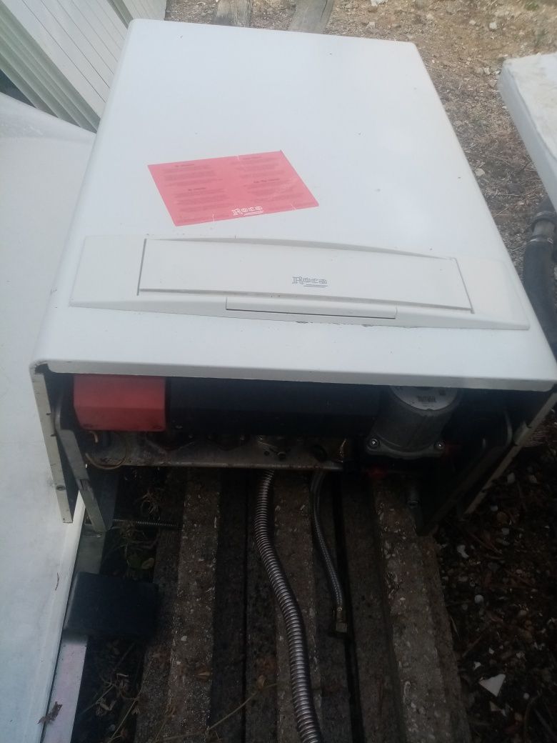 Caldeira a gaz e radiadores