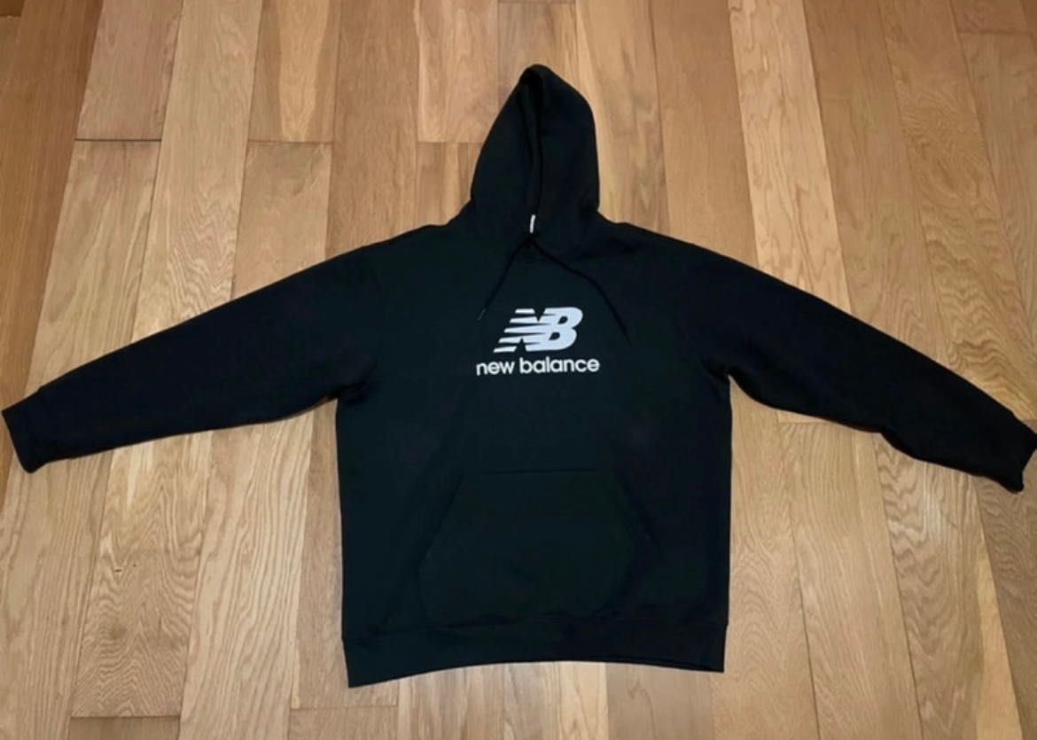 hoodie preto new balance