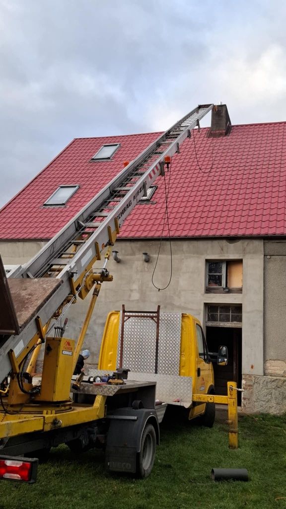 Usługi podnośnikowe, zwyżki, wynajem podnośnika