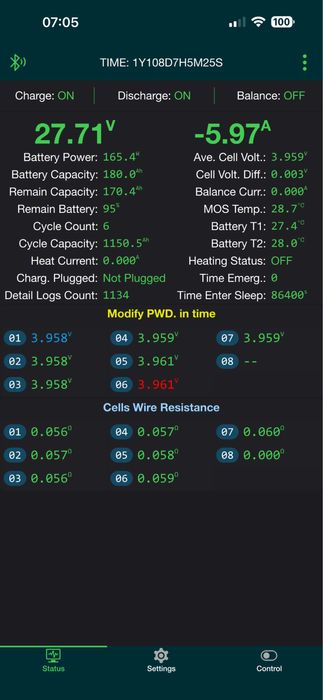 Brecker Germany 3.2 KW + Linmc 180AH 7S 5KW