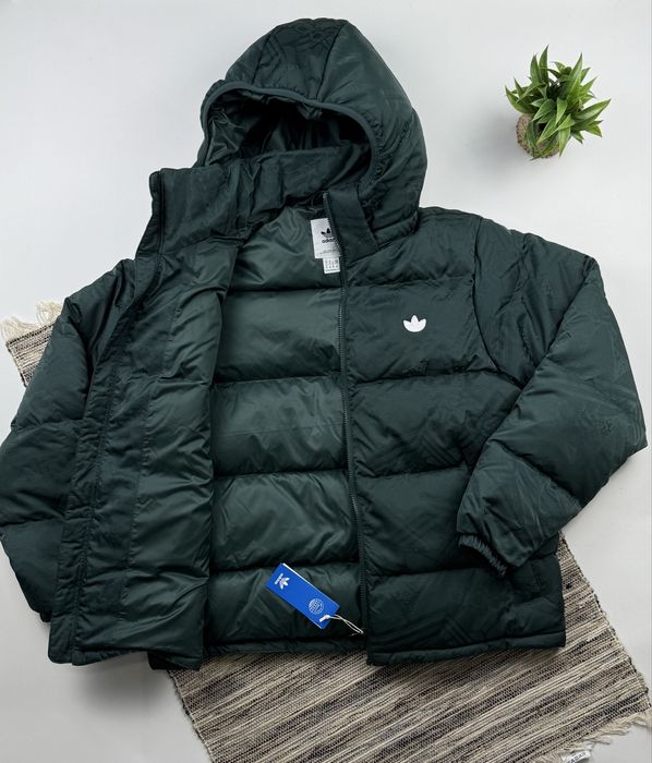 Пуховик Adidas Monogram Green