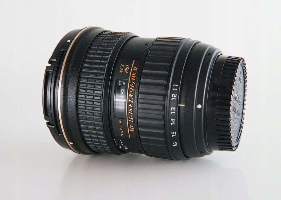 Tokina ATX-116 PRO DX II 11-16 f/2.8 + UV + futerał, Nikon