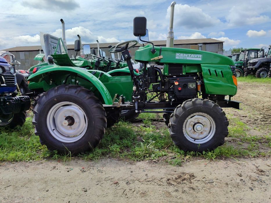 Трактор Кентавр 160ВН усиленный Фреза и плуг комплект