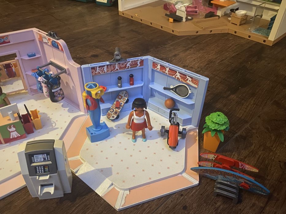 Playmobil, shopping center