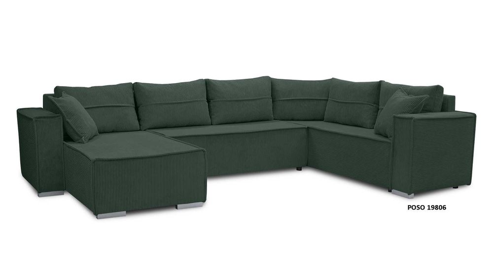 Narożnik z funkcją spania LARS POSO pojemnik na pościel OD PRODUCENTA!