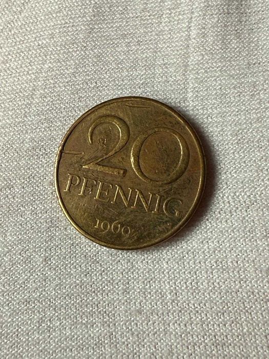 20 pfennig 1969 moneta