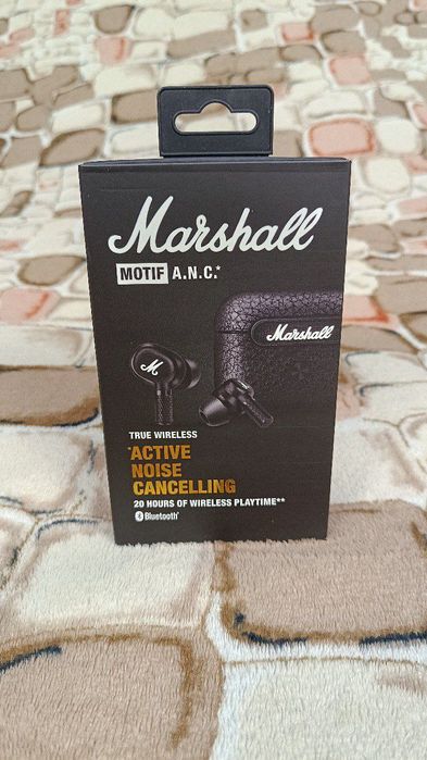 Marshall Motif ANC Бездротові навушники вакумні наушники маршал мотіф