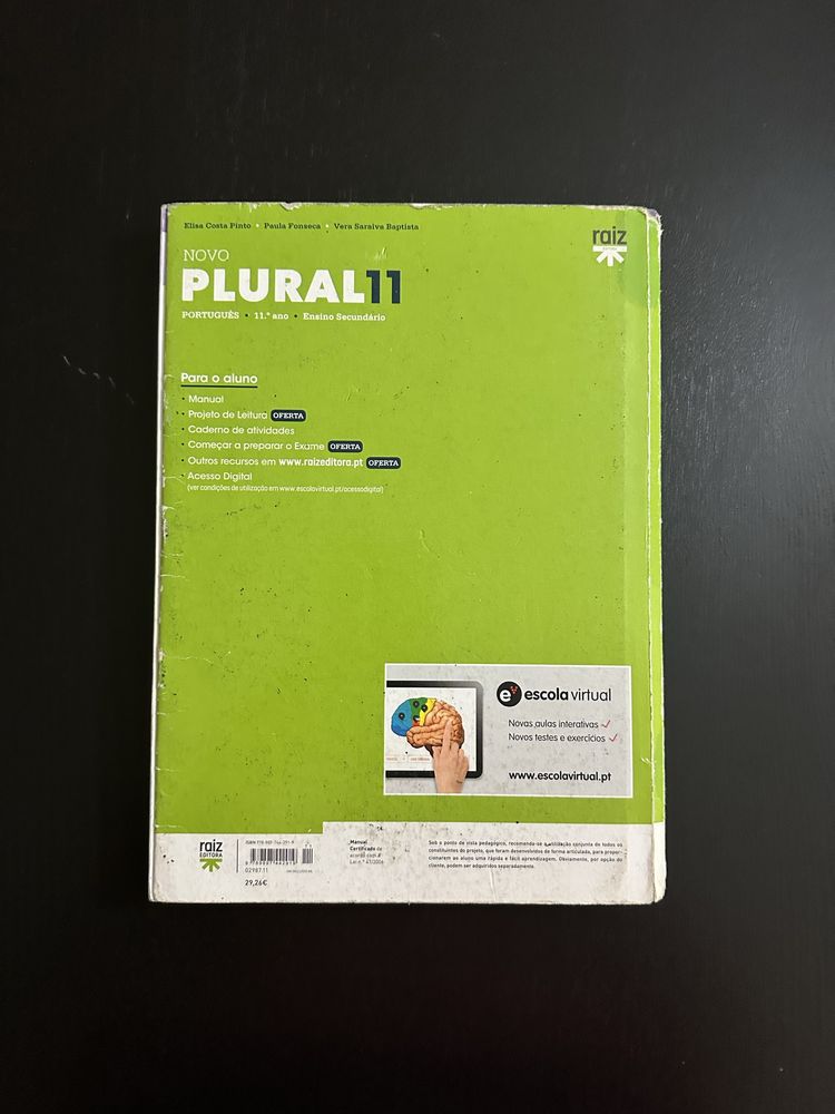 Manual + Livro Exercicios Plural Portugues