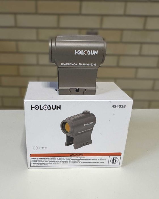 Прицел HOLOSUN HS403B FDE- Койот  Новый из США Коллиматор