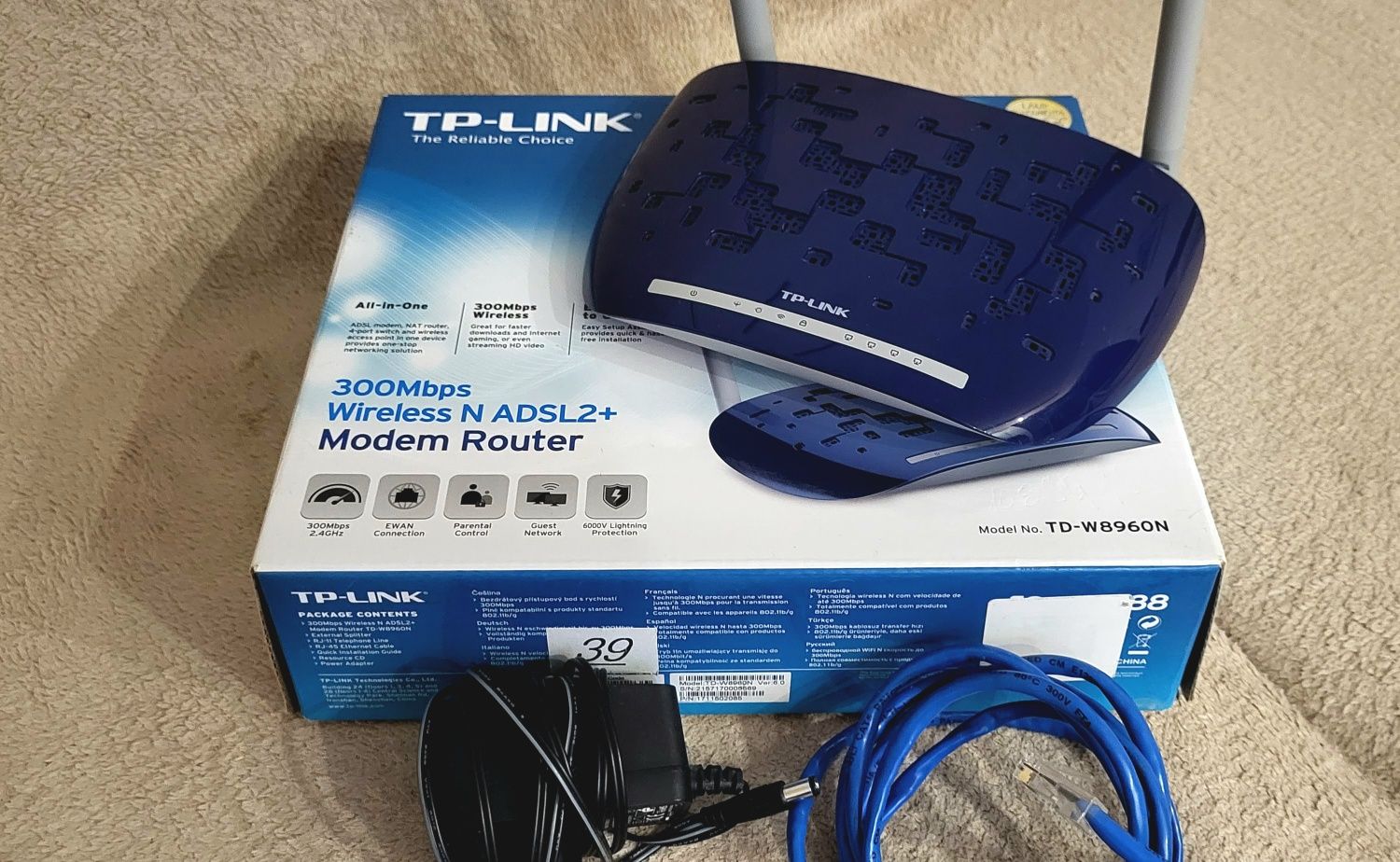 Router TP-LINK W8960N