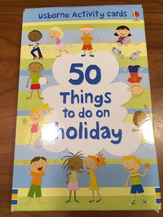 Gra Usborne- Aktywnosci dla dzieci. 50 things to do on holiday