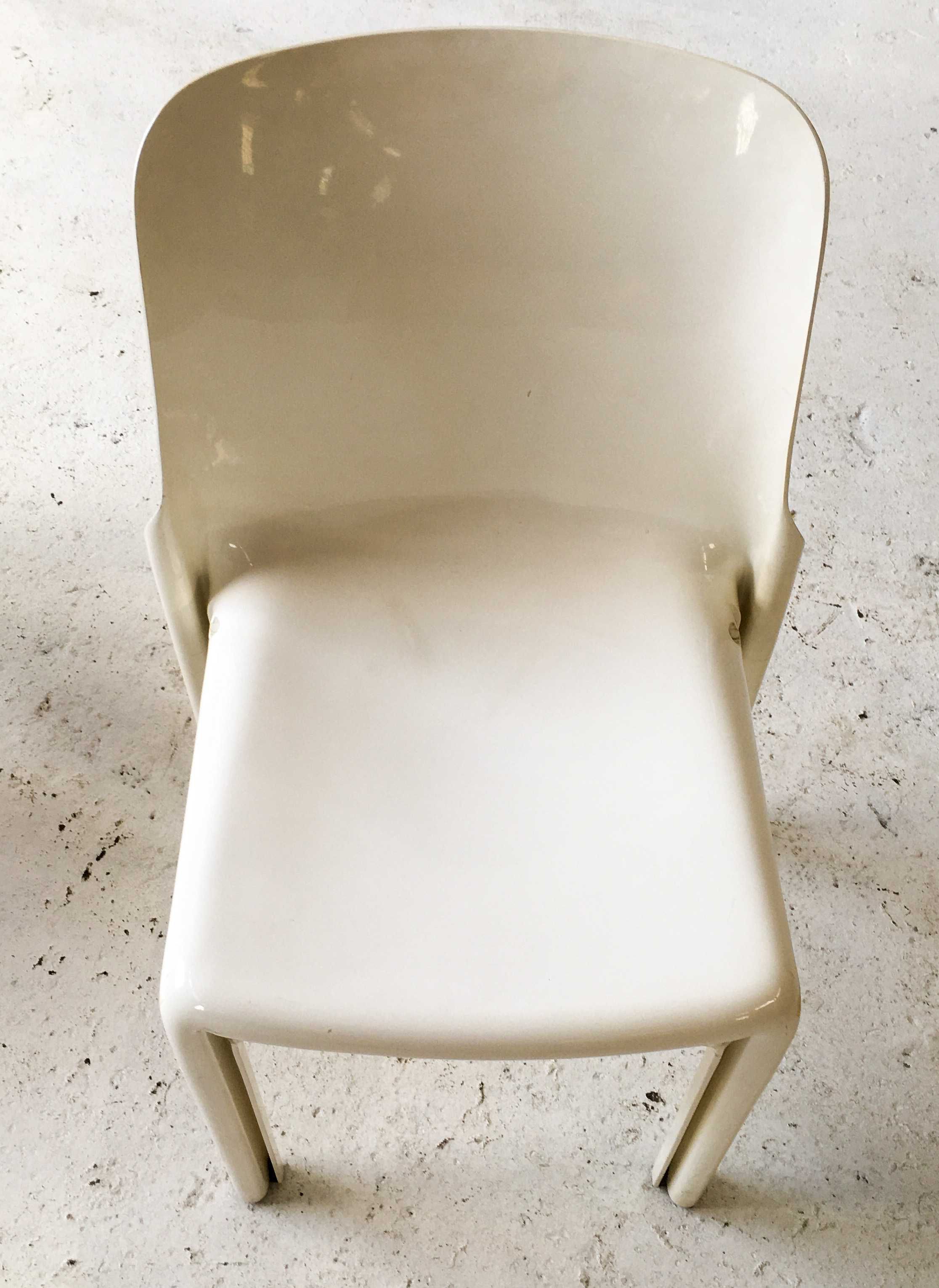 Artemide krzesła Selene i stolik Stadio Magistretti lata 60 70 vintage
