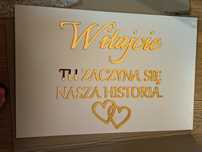Tablica powitalna wesele