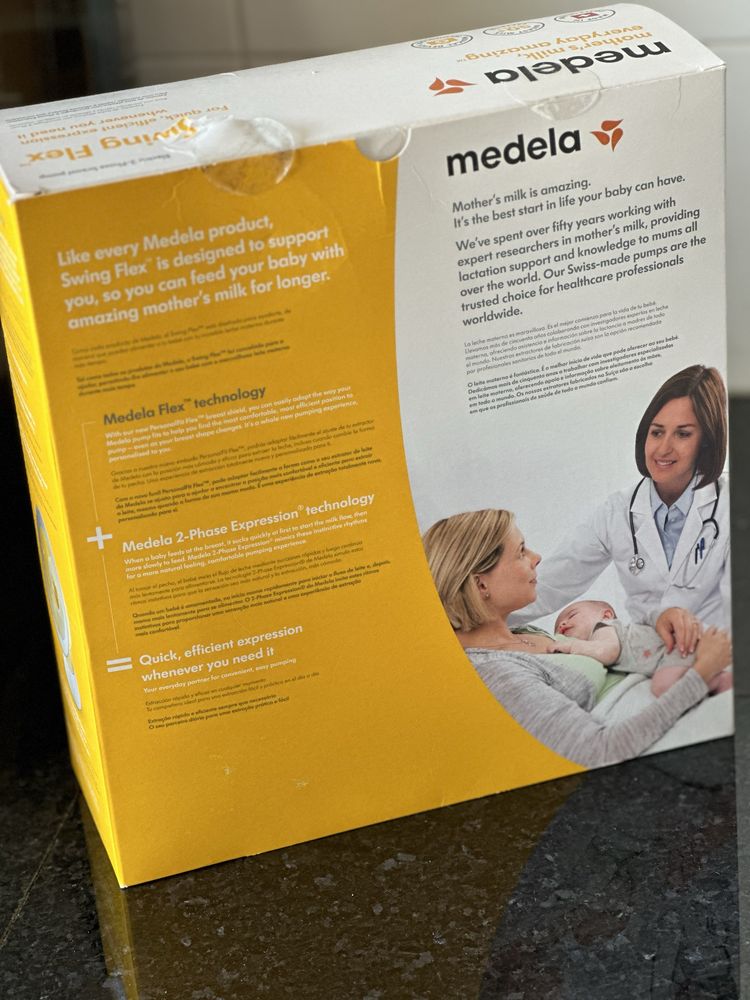 Bomba elétrica de extração de leite materno Medela Swing Flex