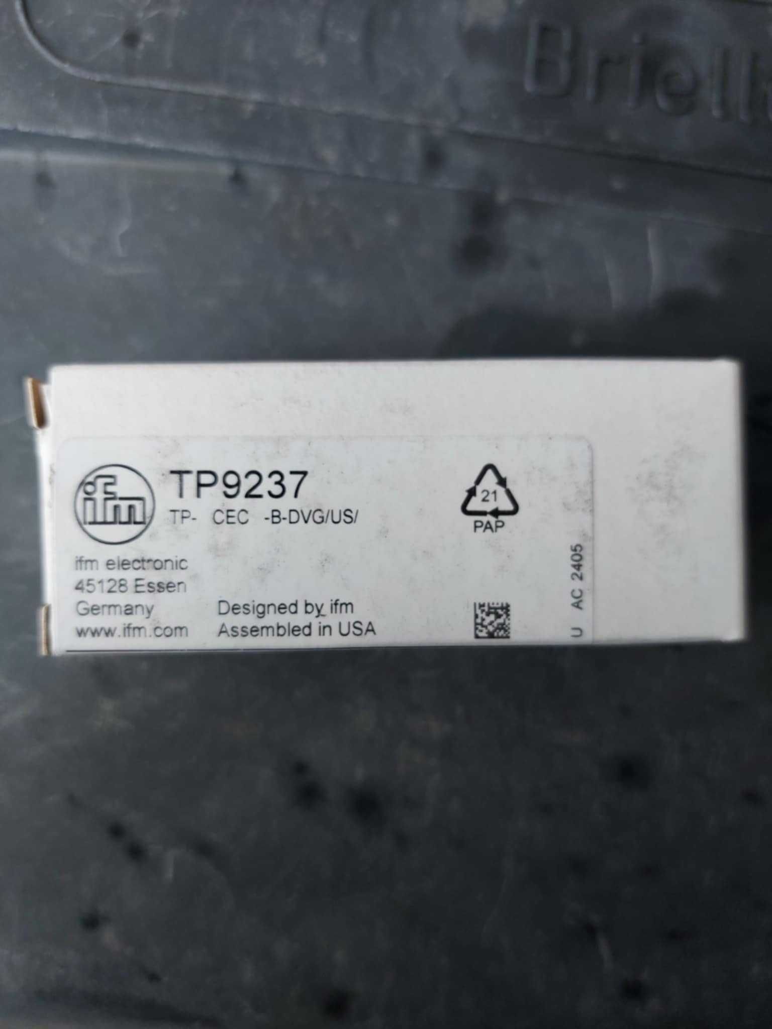 Przetwornik temperatury Pt100/ Pt1000 ifm electronic TP9237