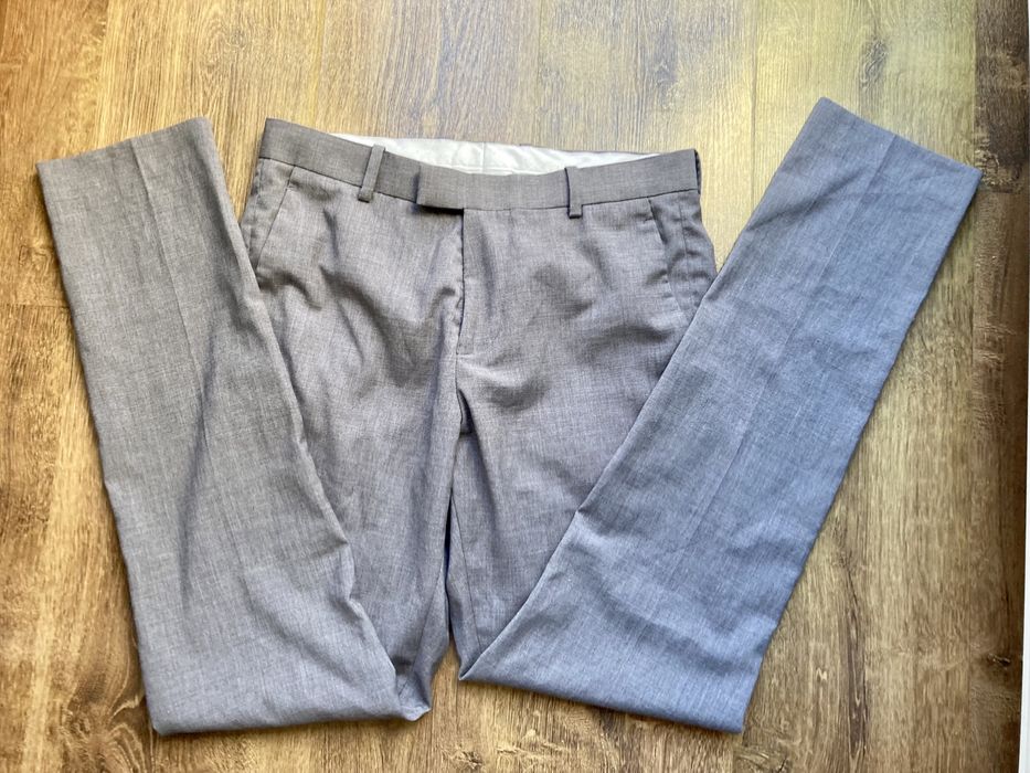 Spodnie garniturowe H&M rozm. 30R 44 170/76A