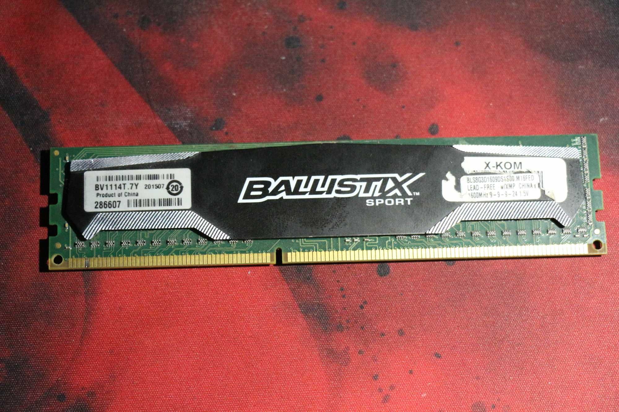 Ram Ballistix BV1114T.7Y Sprawny