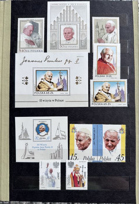 Sprzedam klaser ze znaczkami pocztowymi czystymi ratytas