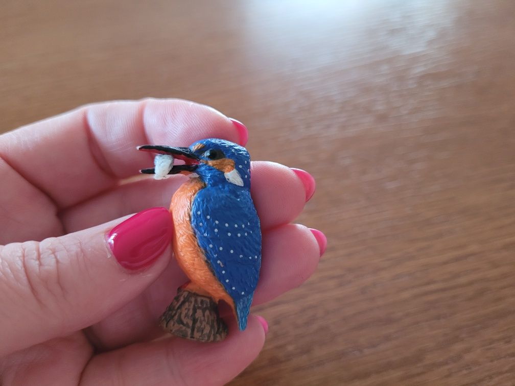 Figurka zwierzęta ptak Zimorodek Papo