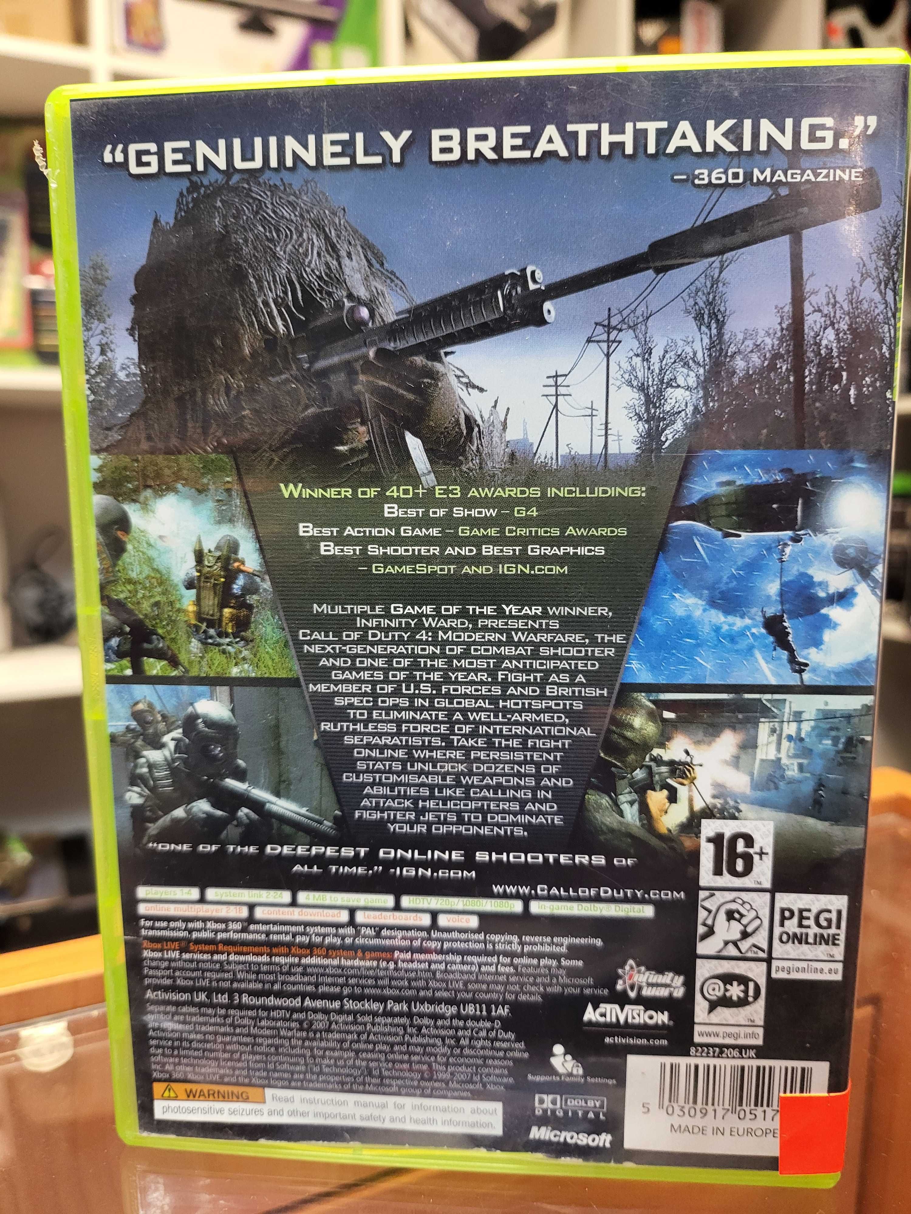 Call of Duty 4: Modern Warfare Xbox 360 Wymiana Skup SklepRetroWWA