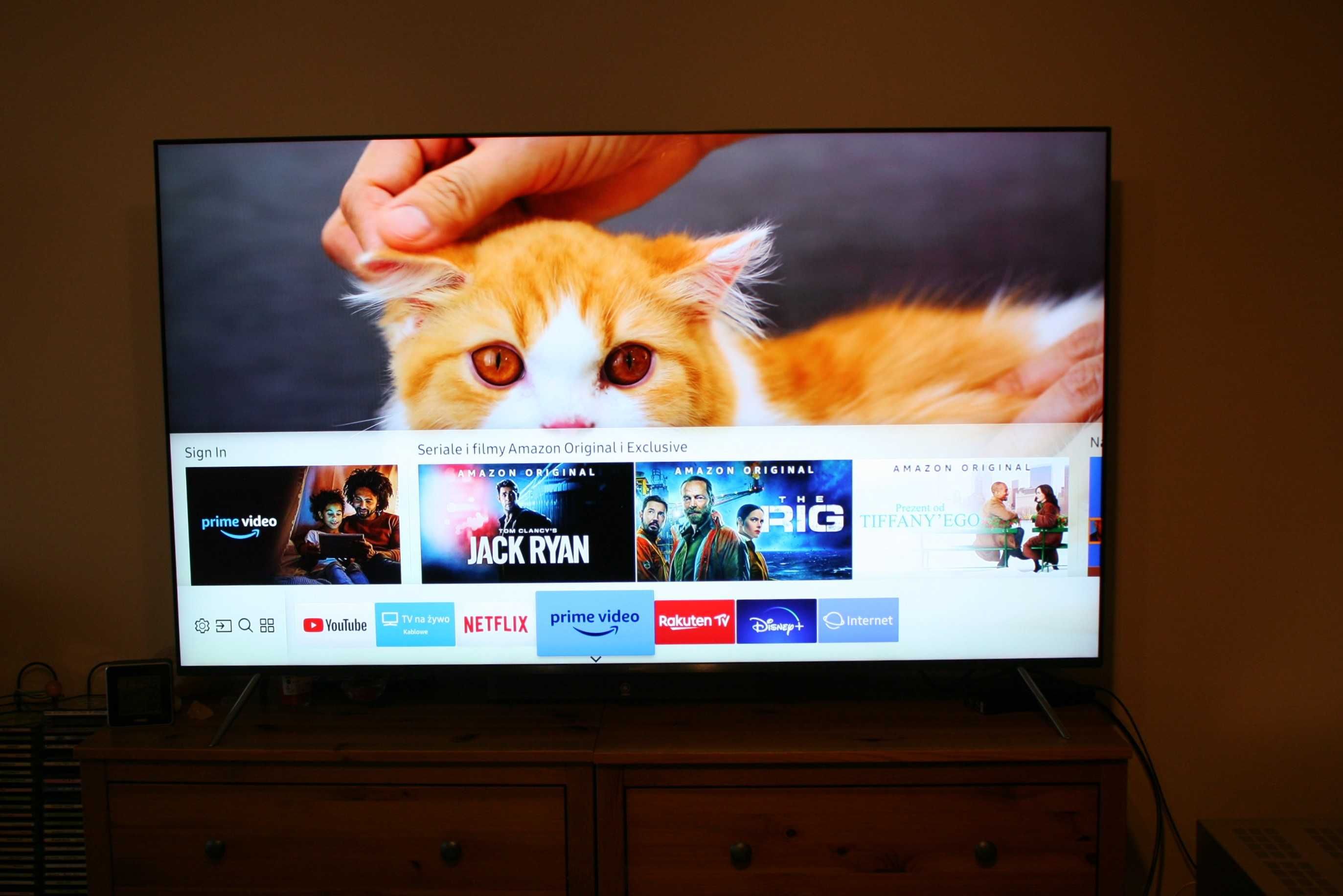 Telewizor Samsung 55 cali   Smart TV  4K UHD