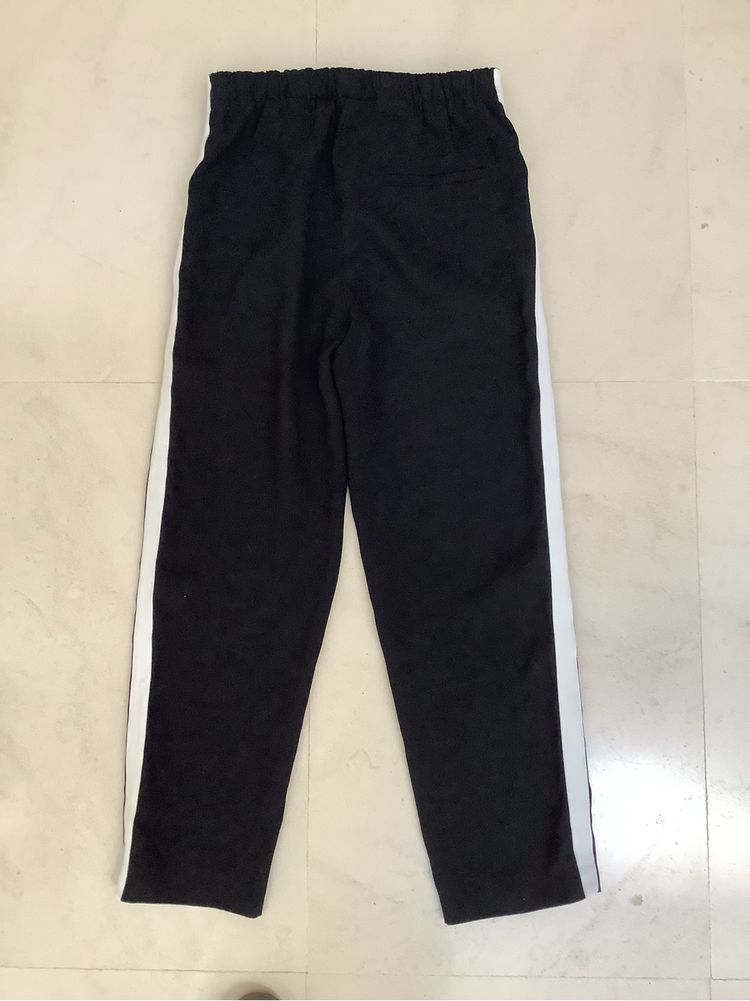 Calças com elástico Zara