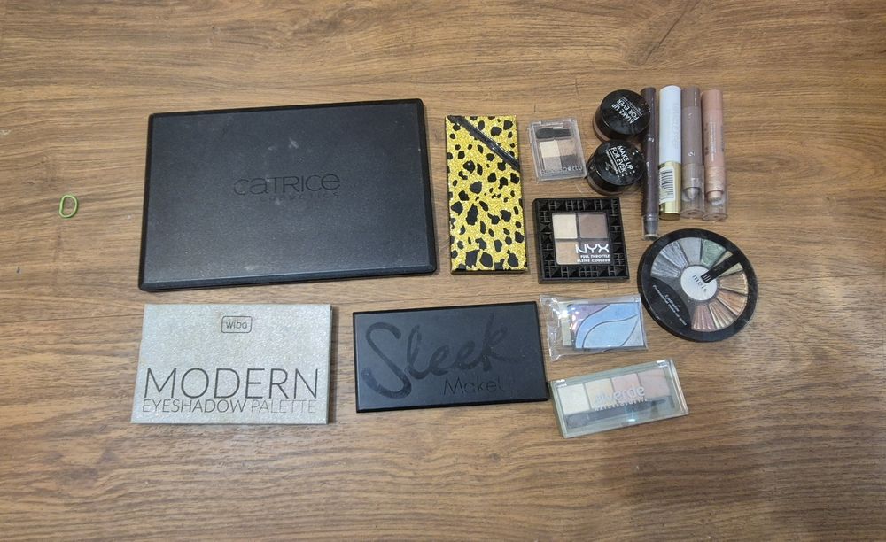 Kosmetyki paletki cieni eyeshadow zestaw