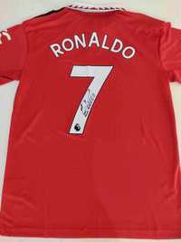 Koszulka Ronaldo Manchester United Autograf + Certyfikat