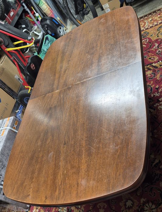 Stół, ława drewniany rozsuwany 120x80 (160x80)