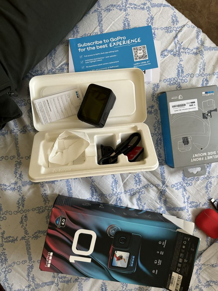 GoPro 10 black one box