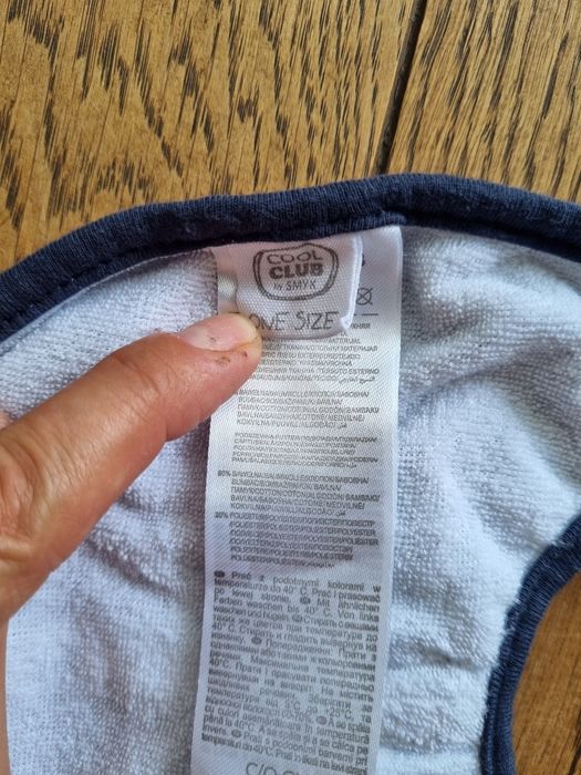 Śliniak z imitacją garnituru, Cool Club, one size, jak NOWY !