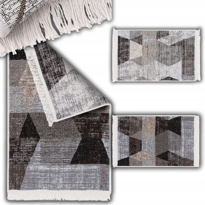 Nowoczesny Dywanik Łazienkowy Orient Dwustronny Dywan 60X90 Cm