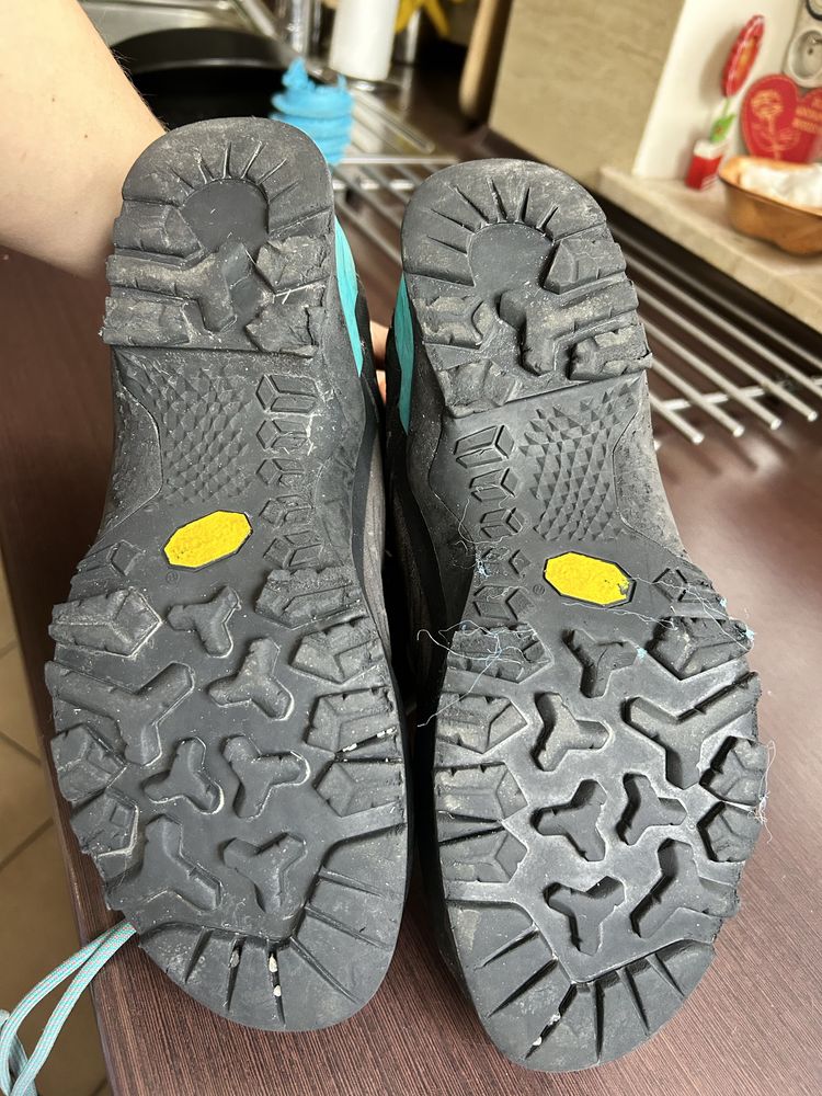 Salewa buty trekingowo podejsciowe gore tex rozm 38 turkus