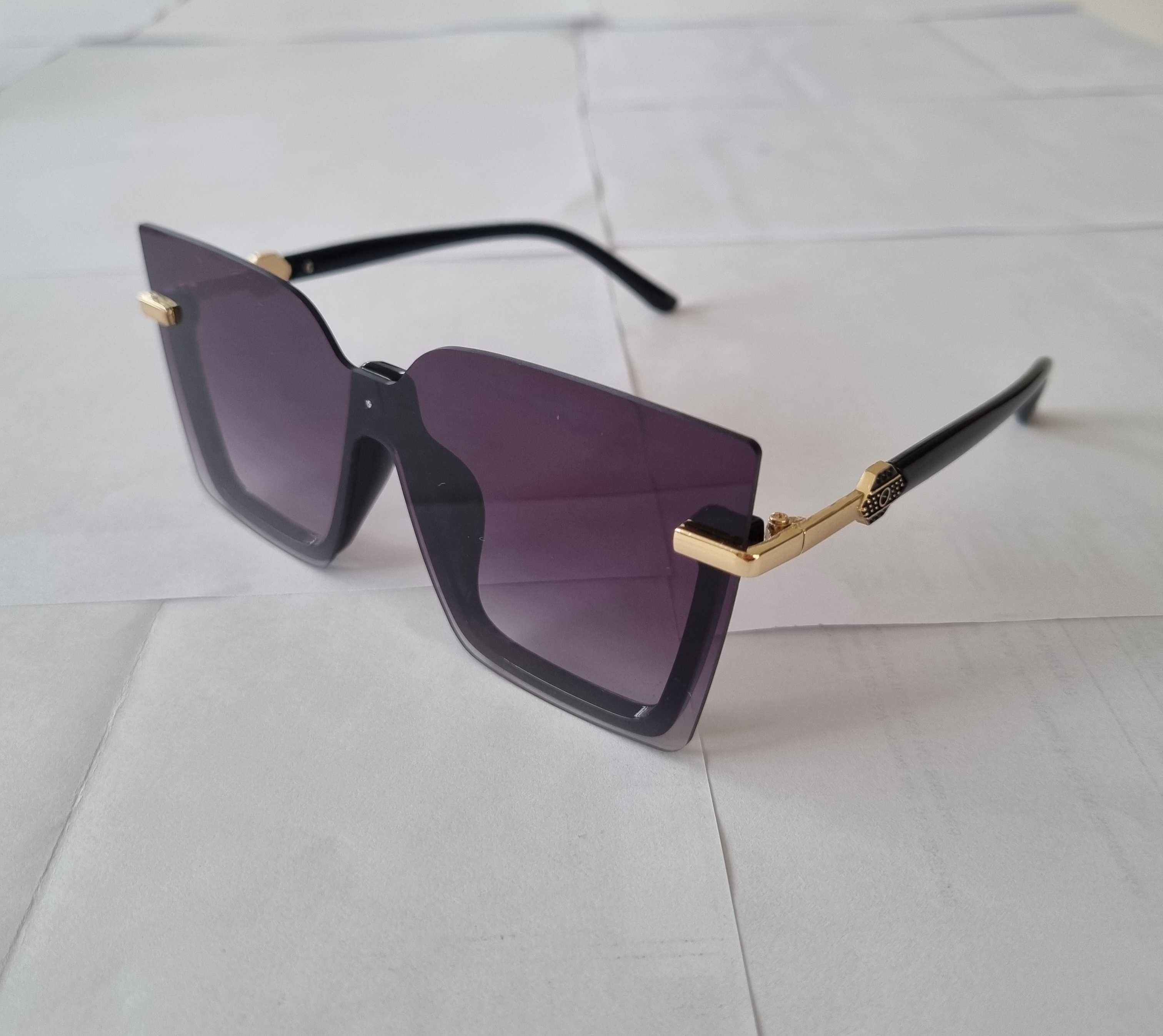 Designerskie okulary przeciwsłoneczne Vintage UV 400