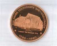 Medal moneta - 700 Jahre Stadtrechte Bad Kreuznach Bahnhof