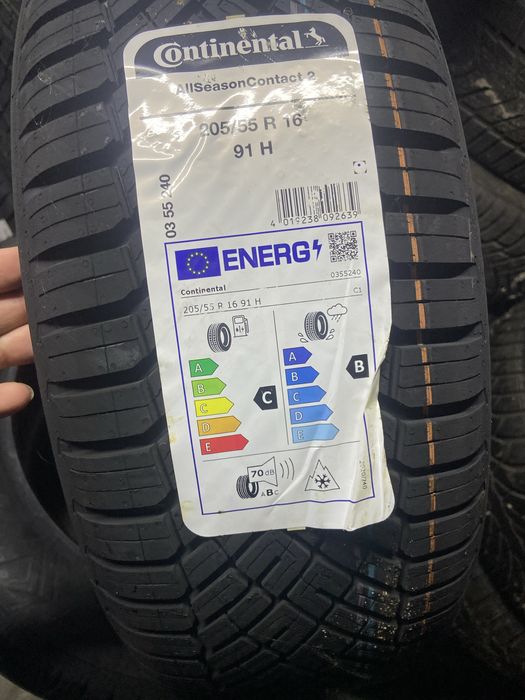 4x 205/55r16 continental montaż 0zł szczecin