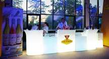 Balcão bar led iluminado