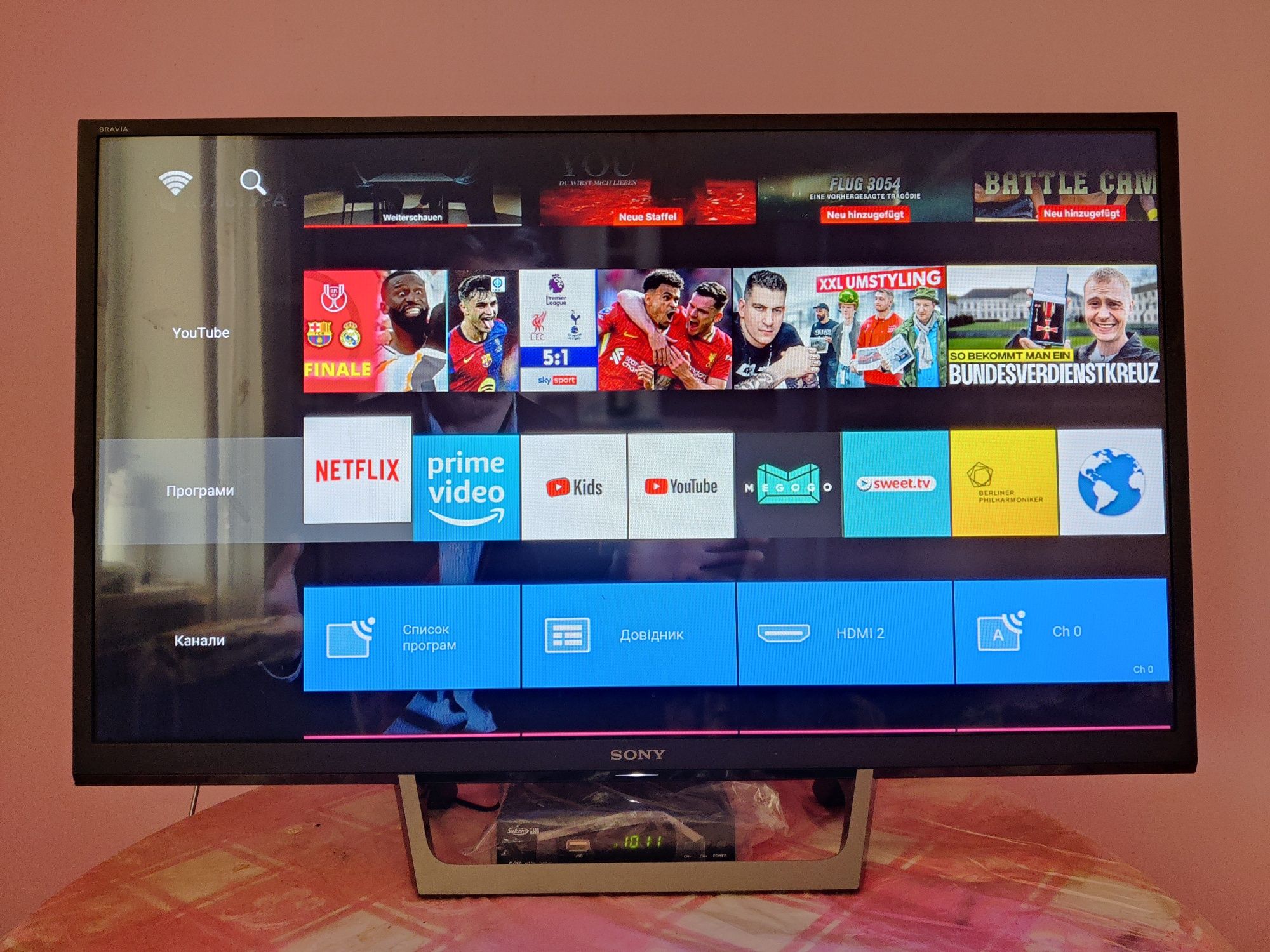 SONY BRAVIA 32" Smart з Німеччини
