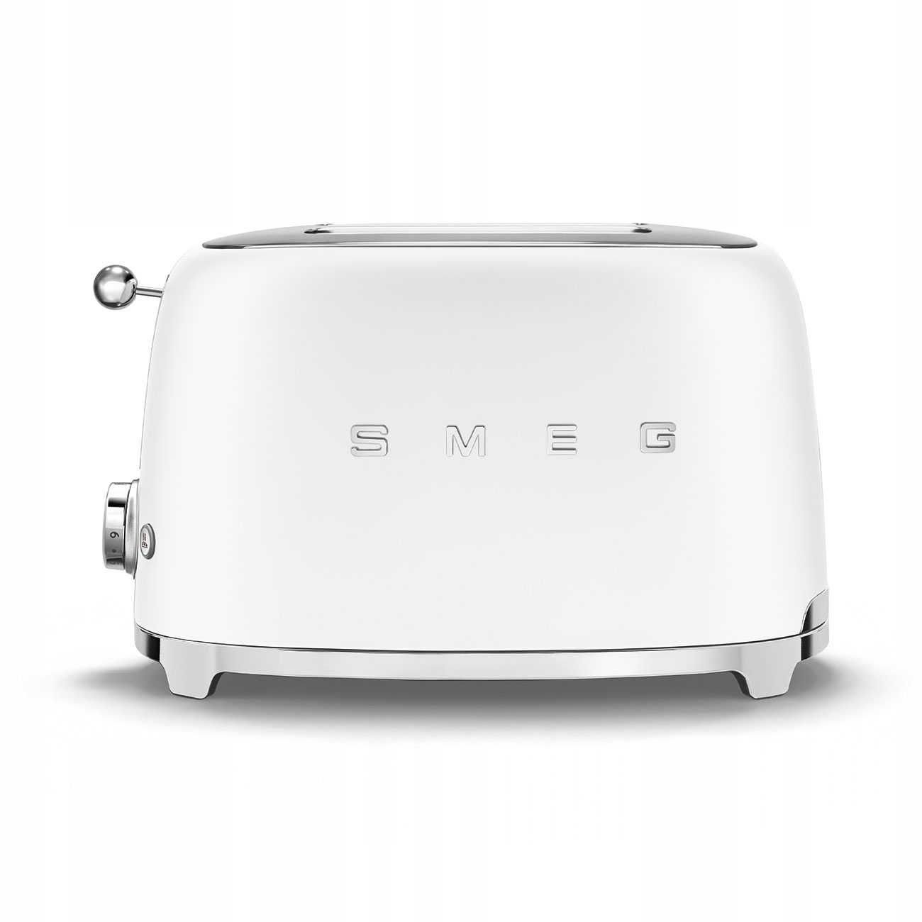 Тостер Smeg TSF01WHMEU білий 950 Вт MATT 950W