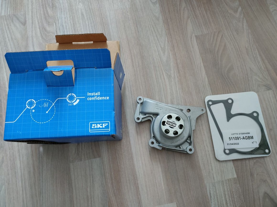Нова Помпа Skf на Рено