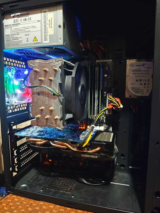 Ігровий ПК 4 ядра: i5-6500/16Gb/GTX 660 2gb/SSD M2 128+HDD500
