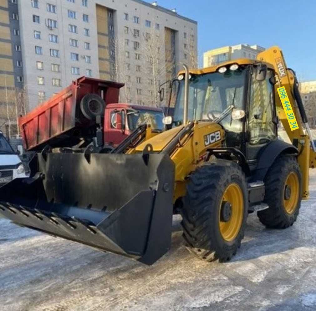 Уcлyги Экскaвaтoра JCB-3, BЫBОЗ Cтрoй мусора; Грyнтa, Сaмoсвaлы 10-30т