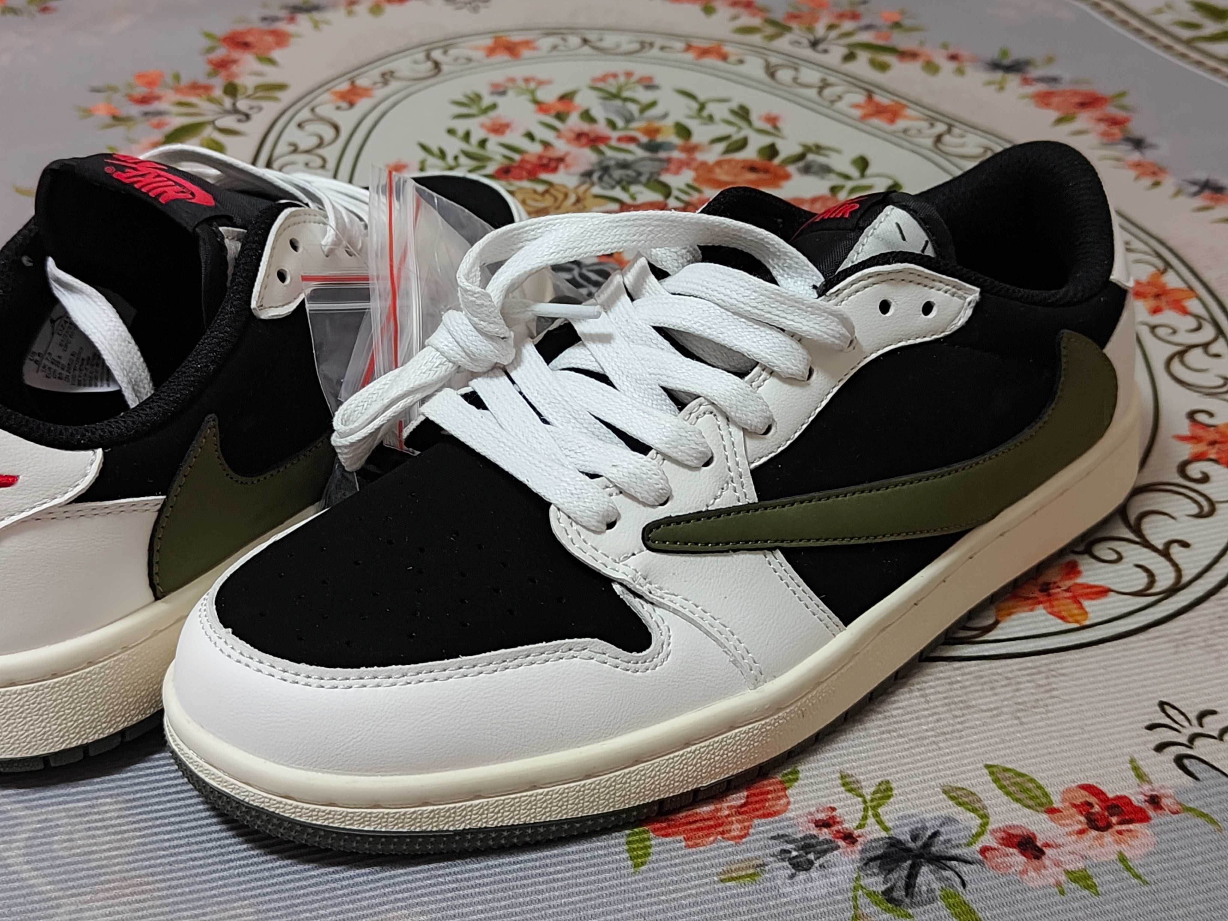 Buty Nike Retro Low OG SP / jordan 1 / Olive / Travis Scott R.44
