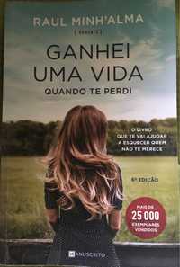 Livro Ganhei uma vida quando te perdi