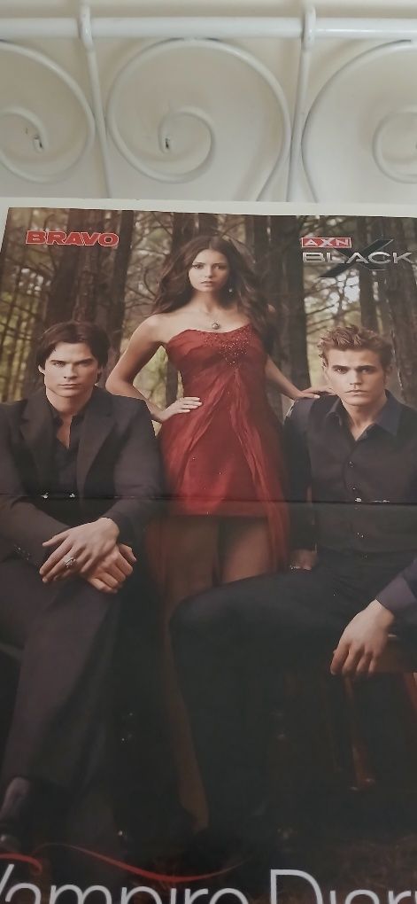Poster The Vampire Diaries, novo