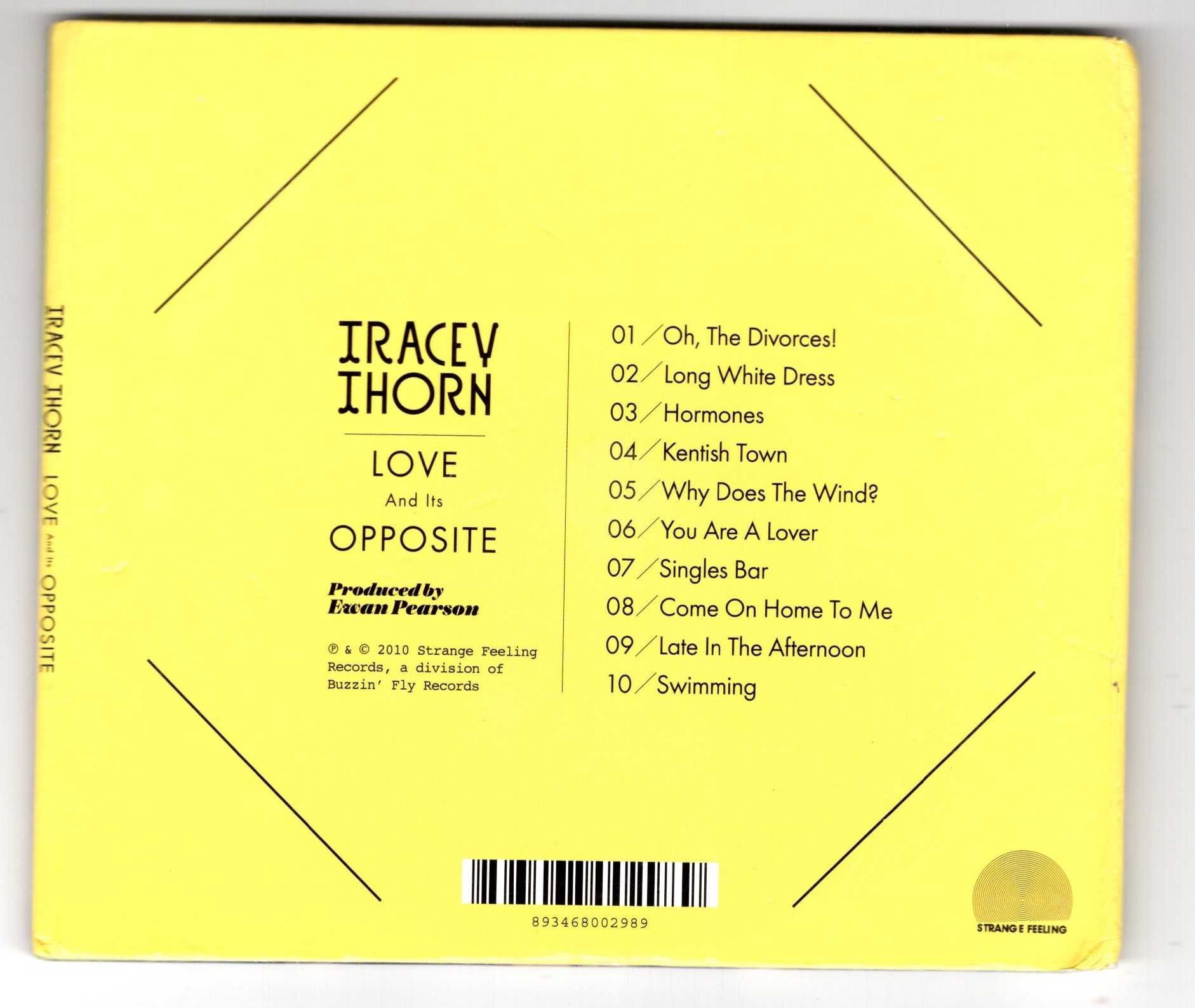 Tracey Thorn - Love And Its Opposite (CD)