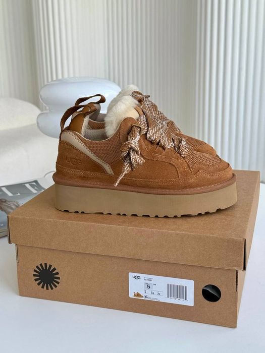 UGG Lowmel Platform Sneaker Chestnut (без предплат)