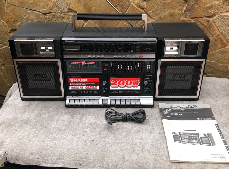 Магнитола Sharp 939. Japan